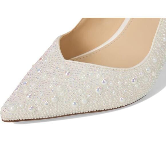 Betsey Johnson Ivory Clark Heels - Picture 4 of 11